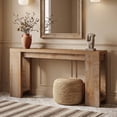 thumbnail image 5 of Fnova 70.9" Extra Long Console Table, Wide Sideboard Sofa Table, Farmhouse Entryway Table Behind Couch Accent Table for Living Room Hallway Home Decor Furniture, 5 of 23