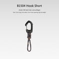 thumbnail image 3 of Clip de gancho de cordón trenzado de cuerda de paraguas de 7 hilos para hombres/mujeres (camuflaje de hombre corto), 3 of 3