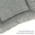 thumbnail image 6 of SUSSEXHOME Pets 41.35 x 29.5 x 5.1 Inches Waterproof Dog Pillow for Large Dogs - Tear-Resistant Washable Dog Bed - (GRAY), 6 of 9