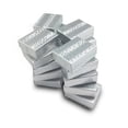 thumbnail image 5 of TheDisplayGuys Pack of 25 Cotton Filled Cardboard Paper Silver Jewelry Box Gift Case - Silver Foil #10 (1 15/16" x 1 1/4" x 11/16"), 5 of 7