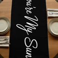 thumbnail image 5 of Table Runners 90 Inches Long Dress Scarves, Sunflowers Farmhouse Coffee/Dining/Kitchen Table Runner for Living Room, Yellow Summer Botanical Elegant Pastoral 13x90 Inch, 5 of 9