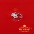 thumbnail image 5 of King of Bling's 2.75ct Cubic Zirconia Wedding Ring For Womens 925 White Silver Round Ring Size7, 5 of 12