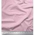thumbnail image 1 of Soimoi Pink Cotton Jersey Fabric Abstracts Abstract Fabric Prints By Yard 58 Inch Wide, 1 of 3