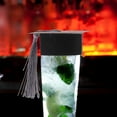 thumbnail image 3 of Rhewides 10pcs Graduation Caps Goblet Covers Mini Doctoral Caps with Tassel Wine Goblet Cover, 3 of 10