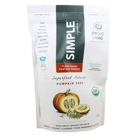 Sprout Living - Pumpkin Seed Pure Plant Protein Powder - 16 (Best Sprouts For Protein)