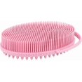 thumbnail image 1 of 2-sided Silicone Body Brush With Loop Handle, Bath & Shower Brush For Exfoliating And Massaging The, 1 of 5