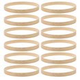 thumbnail image 4 of MIANGASTORE 12 Pcs Anneaux Attrape-Rêves Macramé Mural Couronne Florale Fournitures d'Artisanat (10cm), 4 of 4