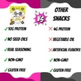 thumbnail image 3 of Whoa Momma! Protein Popcorn Variety Pack, High Protein, Gluten Free Popcorn, 3-pack of 2.1oz Bags, 3 of 7