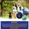 thumbnail image 3 of PINGKO Pedometer Step Counter Walking Running Pedometer Portable LCD Pedometer with Calories Burned and Steps Counting for Jogging Hiking Running Walking - Blue, 3 of 10