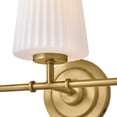 thumbnail image 6 of 57403LCB Hinkley Lighting McKenna - 27W 3 LED Medium Bath Vanity-11 Inch Tall and 23.25 Inch Wide-Lacquered Brass Finish, 6 of 20