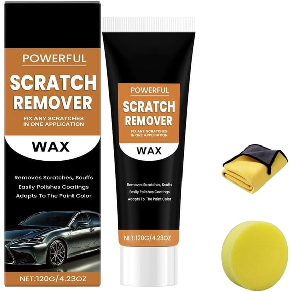Car Scratch Repair Kit with Sponge and Cloth for Paint