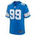 thumbnail image 2 of Men's Nike Brodric Martin  Blue Detroit Lions Team Game Jersey, 2 of 6