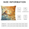 thumbnail image 5 of JEUXUS Short Plush Pillowcase for Car Couch Bedroom Very Good Bird And Flower Pattern White, 5 of 5