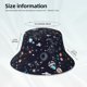 thumbnail image 3 of Fotbe Galaxy2 Sombrero Tipo Pescador con Estampado – Sombrero de Sol de Algodón de Moda para Playa, Golf, Pesca, 3 of 6