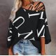 thumbnail image 1 of Pntutb Mujer Suelta Casual Manga Tres Cuartos Cuello Redondo Blusa Camiseta Túnica tops Pntutb Pntutb-5214, 1 of 6