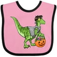 thumbnail image 3 of Inktastic Trick or Treat Franken-Raptor Boys or Girls Baby Bib, 3 of 4