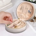 thumbnail image 7 of LWZWM Jewelry Boxes & Organizers Deal Of The Day Friend Gifts For Women Friend Birthday Christmas Gifts For Her Friendship Gifts For Women Velvet Friend Friendship Gift Idea Travel Jewelry Box Gift, 7 of 7