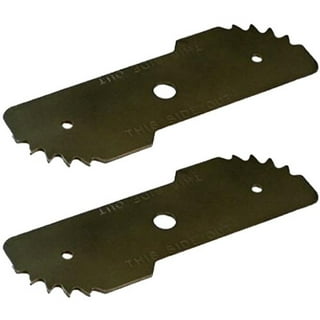 2-Pack EB-007 Edge Hog Heavy-Duty Edger Replacement Blades Compatible with  Black+Decker 7-1/2-inch, for LE750-CASE Cut with 4-wear Indicators