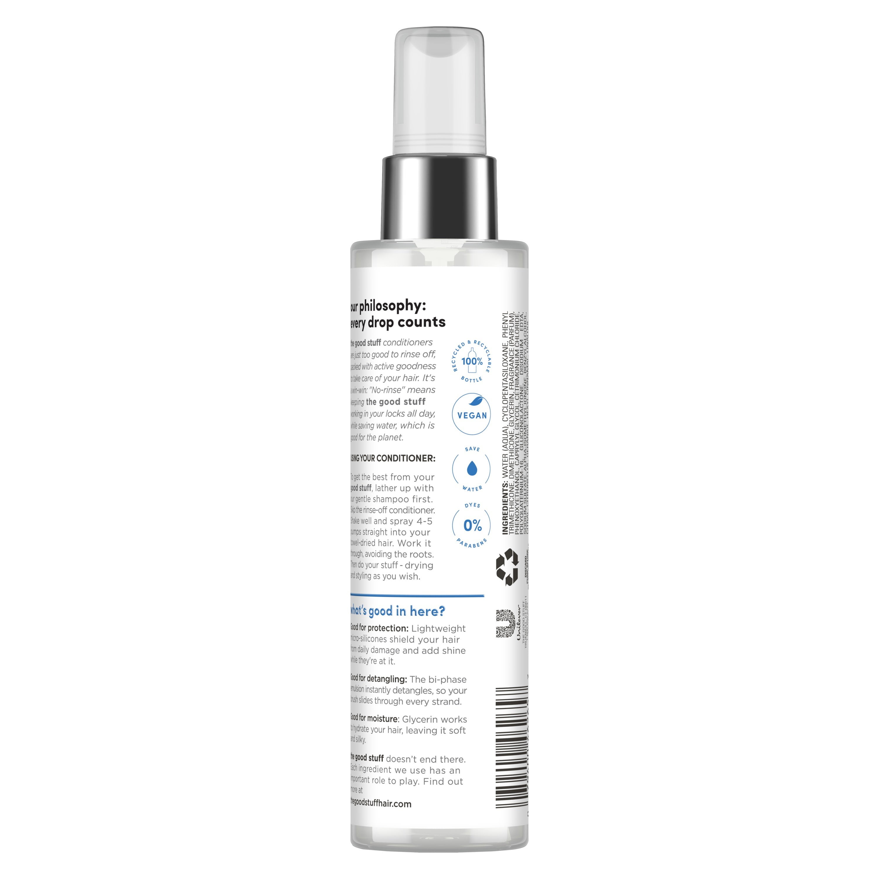 The Good Stuff Weightless Protect Mist Conditioner 4 7 Oz