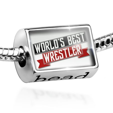Bead Worlds Best Wrestler Charm Fits All European
