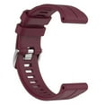 thumbnail image 3 of For Garmin Fenix 6 Sapphire Gps 22mm Solid Color Silicone Watch Band, 3 of 4