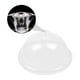thumbnail image 3 of Tapa de alimentos PVC de forma redonda de 1 por ciento de 1 por ciento para cocina (color transparente), 3 of 4