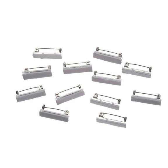 Adhesive Back Bar: Nickel, 1 In