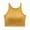 Yellow, variant on ZyeKqe Womens Tank Tops with Builtin Bra RacerbackTanks Sleeveless Ribbed Knit Workout Crop Tops
