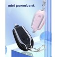 thumbnail image 3 of Portable Mini Power Bank,Portable Emergency, Keychain Phone Charger,Battery Pack,Power Pod for iPhone, 3 of 9