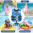 thumbnail image 5 of Gogokids Kids Swim Vest Life Jacket-Toddler Flotation Buoyancy Swimsuit Trainer Vests Swimming Aid Jacket for Boys/Girls Age 1-9 Years,Camouflage Blue, 5 of 8