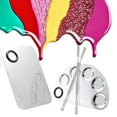 thumbnail image 1 of Lubelski Mixing Plate Smooth Surface Multifunctional Various Shapes Stainless Steel Makeup Mixing Color Palette for Cosmetic, 1 of 7