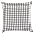 thumbnail image 2 of DII 20x20" Modern Cotton Gingham Check Pillow in Red/White (Set of 2), 2 of 12