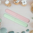 thumbnail image 6 of Unique Bargains 4pcs Toothbrush Travel Case Traveling PP Portable Holders Cases Green Pink 8.07''x1.22''x0.83'', 6 of 7