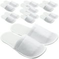 thumbnail image 1 of 8 Pairs Hotel Slippers Disposable Slippers Spa Slippers Salon Spa Slippers One Time Slipper, 1 of 8
