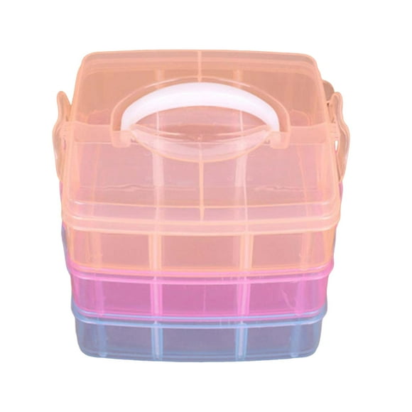 Caja de Herramientas de Joyería Portátil Zulema Organizador de Almacenamiento ABS