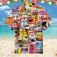 thumbnail image 5 of Camisa hawaiana 2024 para hombre, camiseta de verano con helado, estampados de playa, camisa de manga corta, tops casuales, diseño original, ropa para hombre, 5 of 5