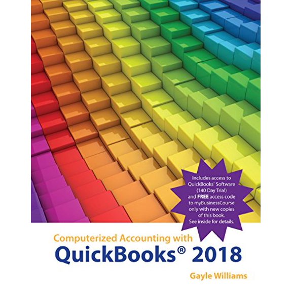 Pre-Owned Computerized Accounting with Quickbooks 2018, 9781618532749, 161853274X, Paperback, Teacher, instructor or professional edition.