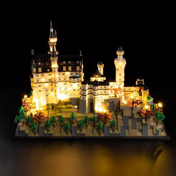 Light Kit for Lego Neuschwanstein Castle 21063 - Led Lighting DIY Gift Compatible with Building Blocks Model (NOT Included The Model Set)