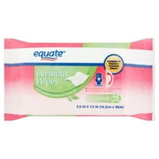 Equate Fresh Scent Personal Wipes, 48 Count