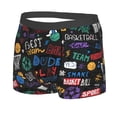 thumbnail image 2 of Daiia Design Name All Over Print Boxer Briefs -Size Name Multicolor Ultra Soft Performance Boxer Briefs, 2 of 9