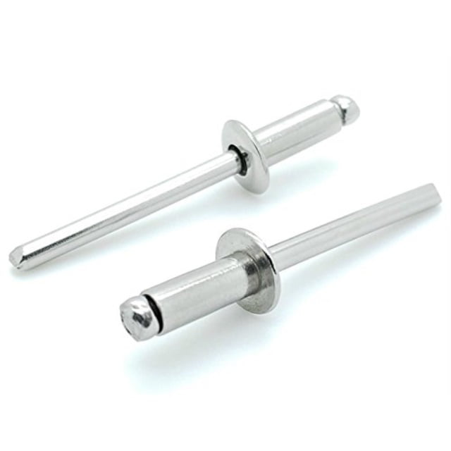 Aluminum pop rivets 3/16" X 1" Grip Aluminum-Steel Blind Pop Rivet Qty 50 