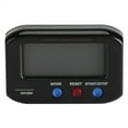 thumbnail image 3 of Portable LCD Display Digital Alarm Clock Snooze with Backlight Table Desk Car Decor(Black), 3 of 3
