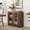 Brown, variant on Modern 3-in-1 Multifunctional Sideboard Buffet Cabinet with 6 Glass Doors and Adjustable Shelf Coffee Bar Storage Cabinet for Living Room Kitchen,Brown