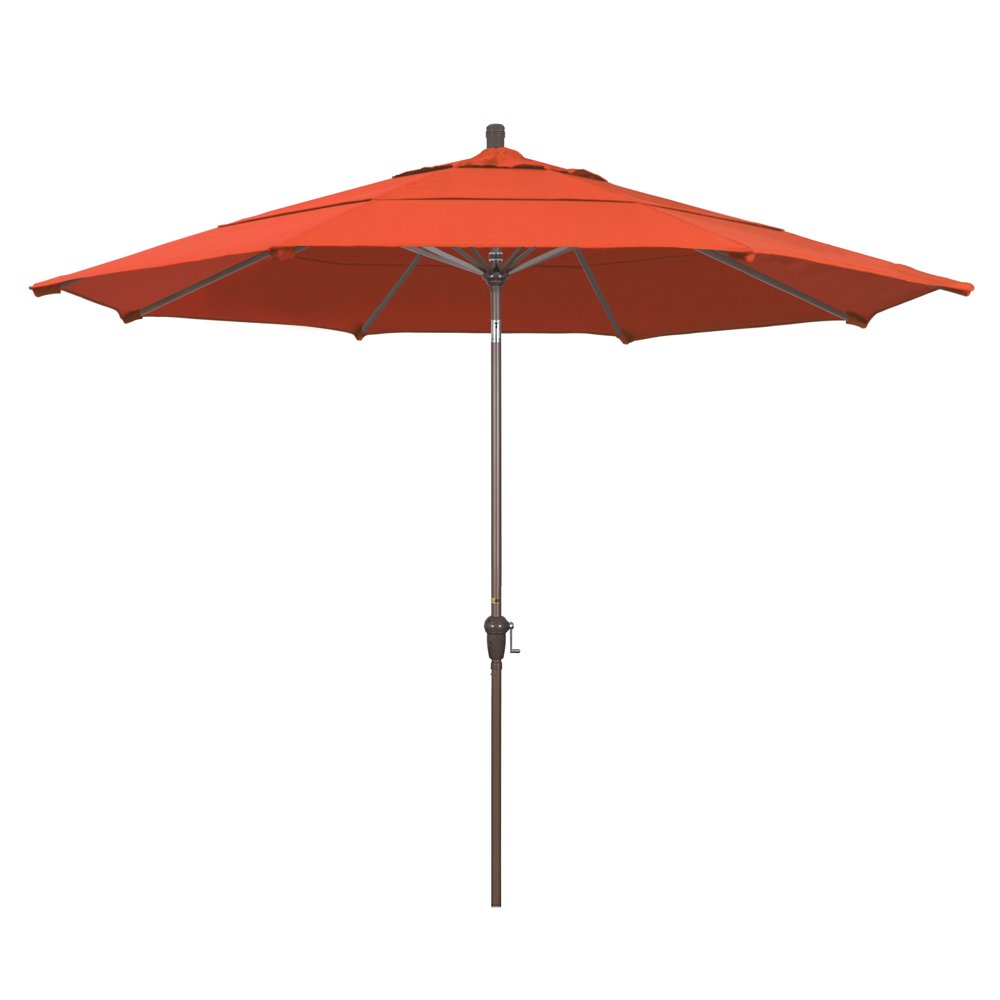 California Umbrella Sunset Market Tilt Olefin Patio Umbrella, Multiple