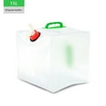 thumbnail image 1 of Splihome 20Loutdoor Foldable Water Bag High Capacity Portable Plastic Kettle Camping Gear 15L, 1 of 6