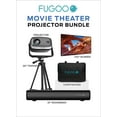 thumbnail image 2 of Fugoo Outdoor Projector & Soundbar Bundle with Tripod & 120" Foldable Screen, 2 of 7