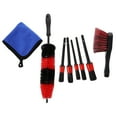 thumbnail image 4 of Zoyueyie 8pcs Car Cleaning Brushes Car Hub Cleaning Brushes Supplies (Assorted Color), 4 of 11