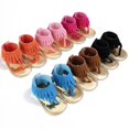 thumbnail image 3 of Baby Girls Soft Soled Sandal Tassel First Walkers Shoes 0-18M Summer Casual Shoe, 3 of 12