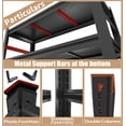 thumbnail image 6 of Garage Racks for Storage，6-Tier Adjustable Garage Shelving Storage Shelves,3600LBS Capacity Heavy Duty Shelving for Carport Warehouse Basement,82" H x40 W x18" D, 6 of 8