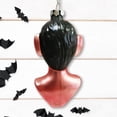 thumbnail image 4 of Devil Head Glass Christmas Ornament, Halloween Horror Tree Decoration, 4 of 4